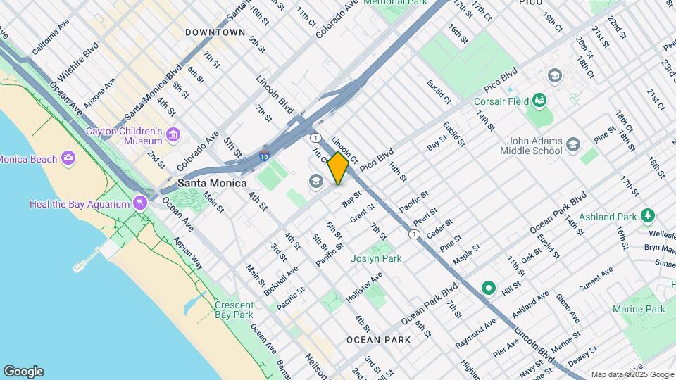 632 Pico Blvd Mapa y Detalles de la Ubicación