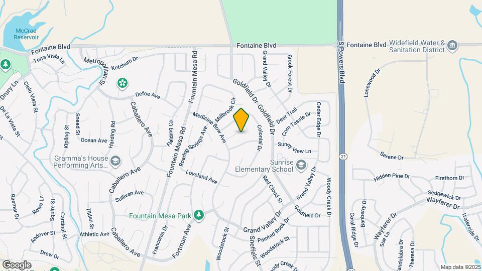 7317 Liberty Ct Map and Location Details