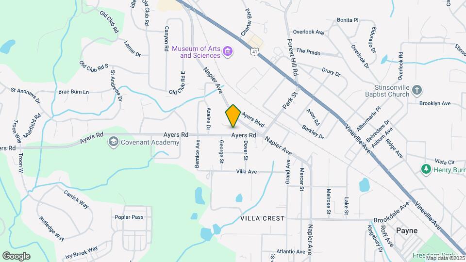 4237 Ayers Rd Map and Location Details