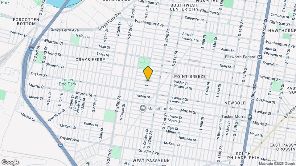 2256 Dickinson St, Unit B Map and Location Details