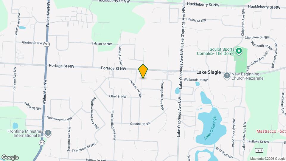 6694 Casper Ave NW Map and Location Details