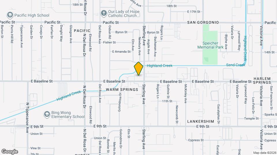 25660 Base Line St Map and Location Details