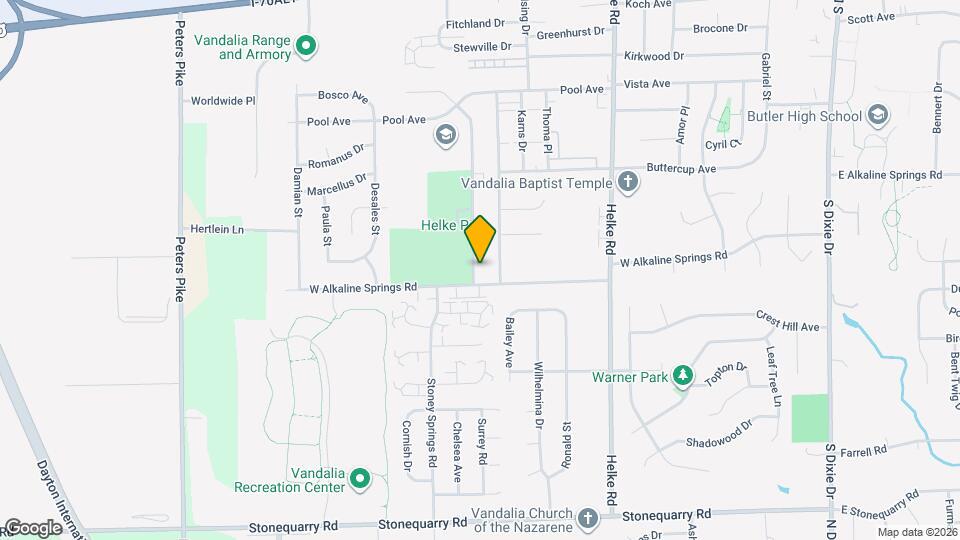 960 Randler Ave Mapa y Detalles de la Ubicación