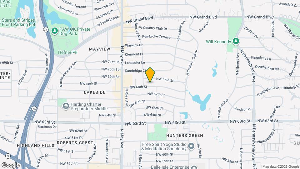 2725 NW 68th St Map and Location Details