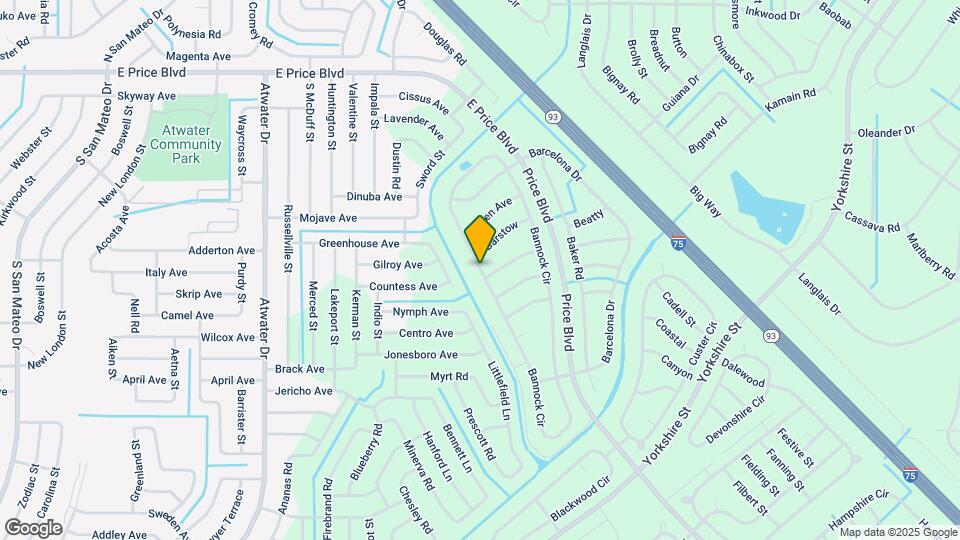 5652 Bannock Cir Map and Location Details