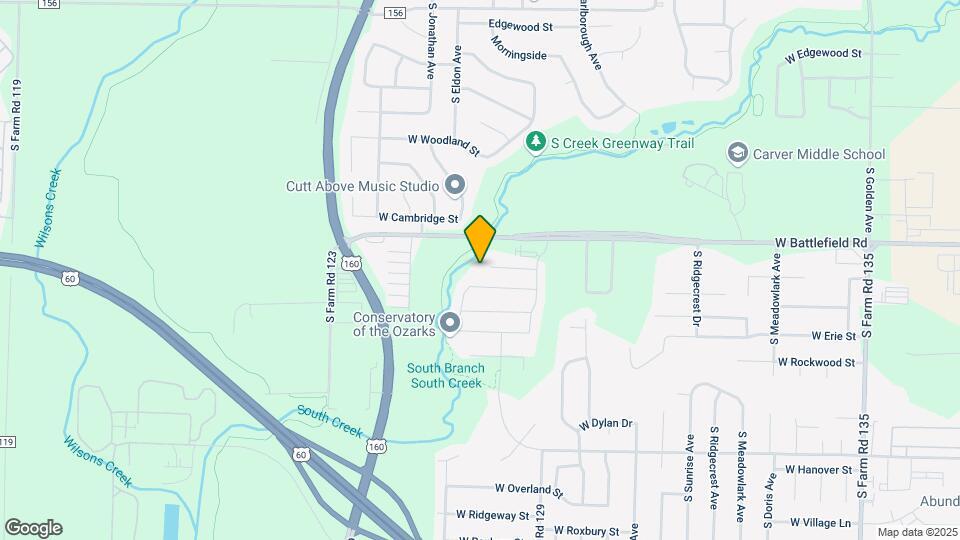 3834 W Brook Ct Map and Location Details