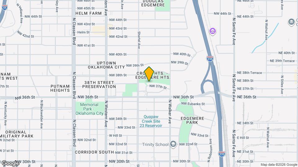 615 NW 37th St Map and Location Details