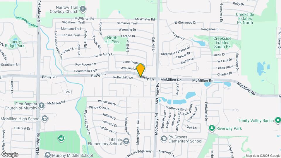 629 Rothschild Ln Map and Location Details