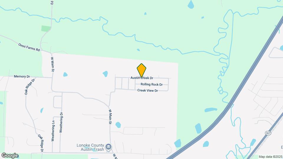 327 Austin Creek Dr Map and Location Details