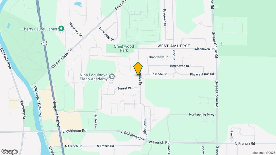 258-LEFT Sundridge Dr Map and Location Details