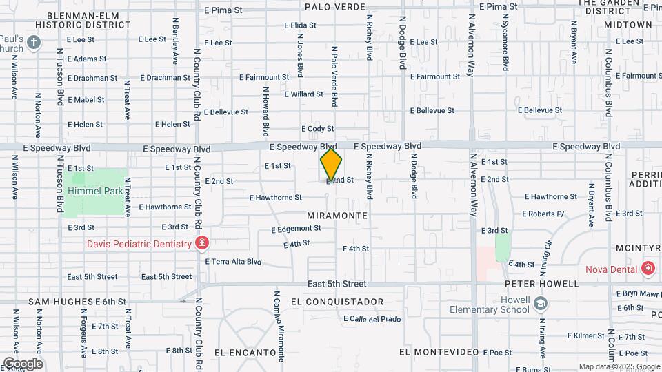 3470 E 2nd St Map and Location Details