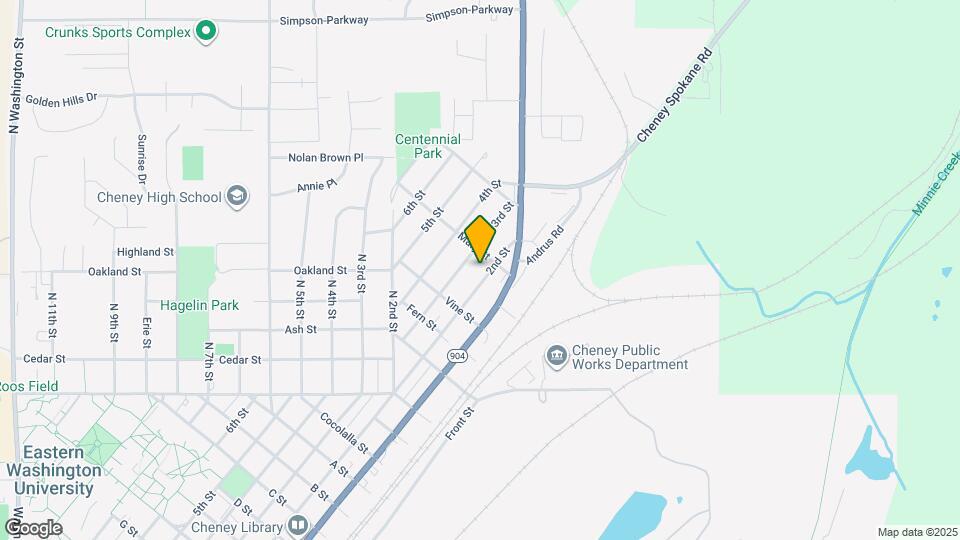 1618 2nd St Map and Location Details