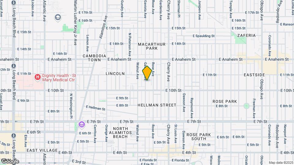 1042-1050 Gaviota Ave Map and Location Details