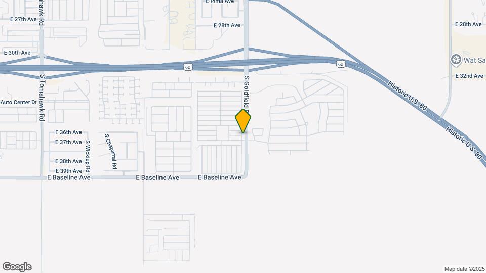 3710 S Goldfield Rd Mapa y Detalles de la Ubicación