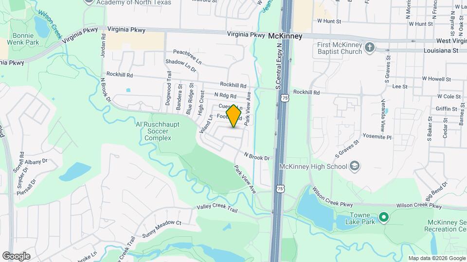 2309 Brookview Dr Map and Location Details