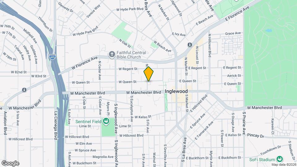 146-148 W Queen St Map and Location Details