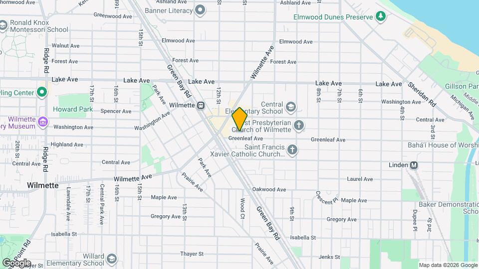 1116 Greenleaf Ave Map and Location Details