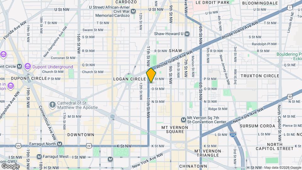1413 11th St NW Map and Location Details