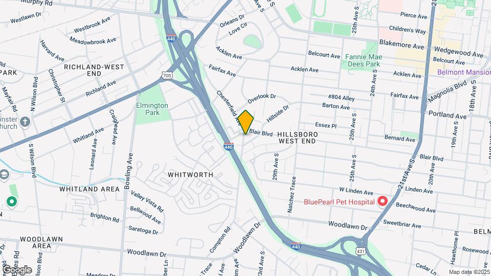 512 Chesterfield Ave Map and Location Details
