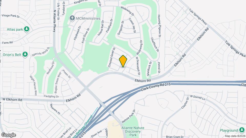 7417 Widewing Dr Map and Location Details