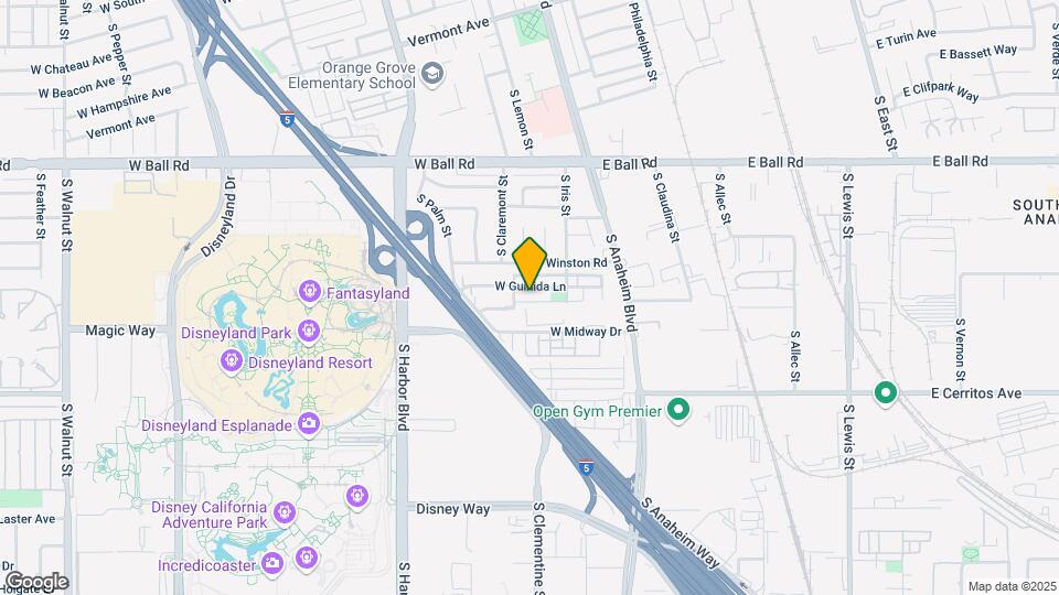 190 W Guinida Ln Mapa y Detalles de la Ubicación