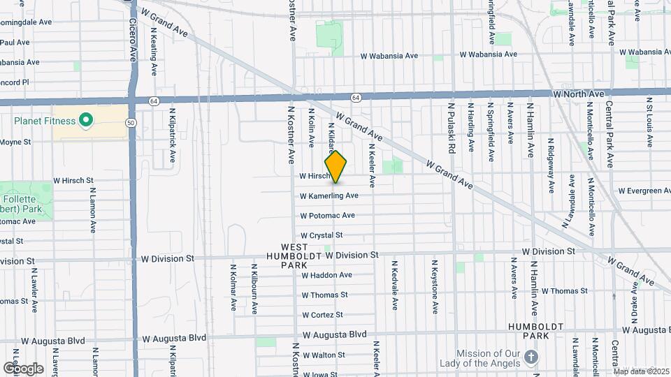 4258 W Kamerling Ave Mapa y Detalles de la Ubicación