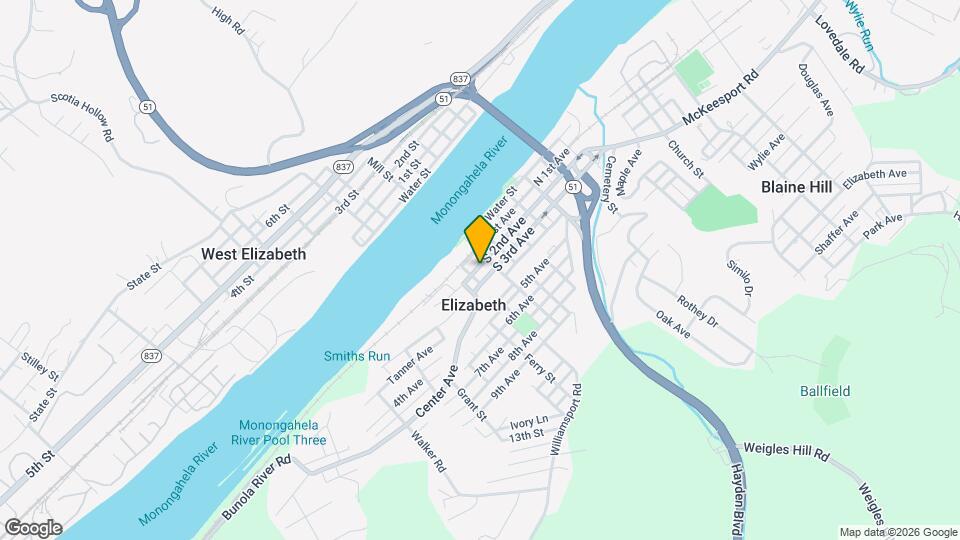 513 S 2nd Ave Map and Location Details