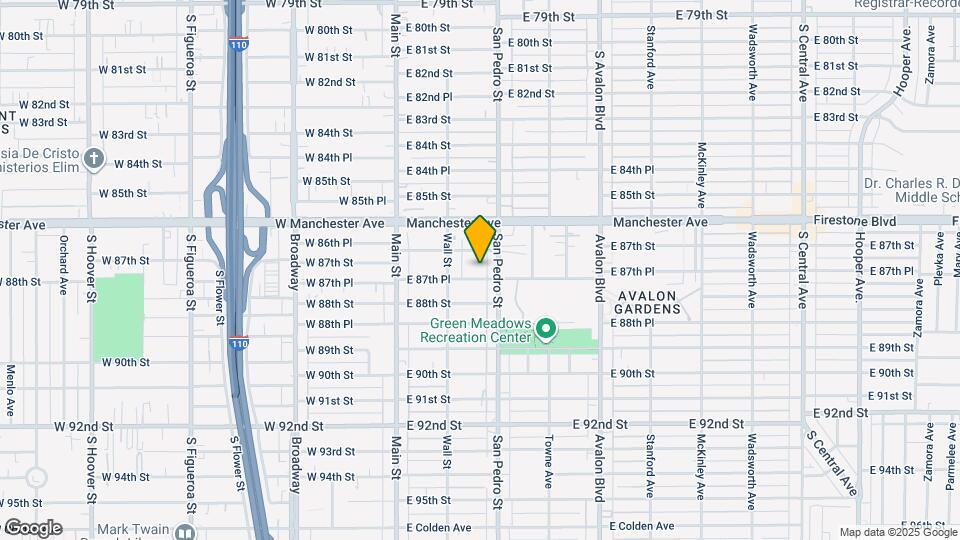 245 E 87th Pl Map and Location Details