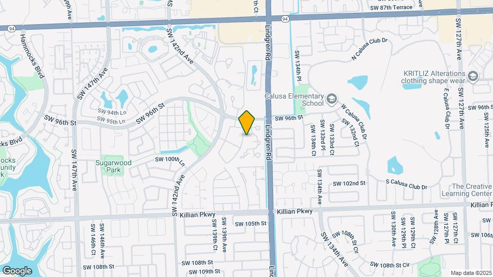 9688 SW 138th Ave Mapa y Detalles de la Ubicación