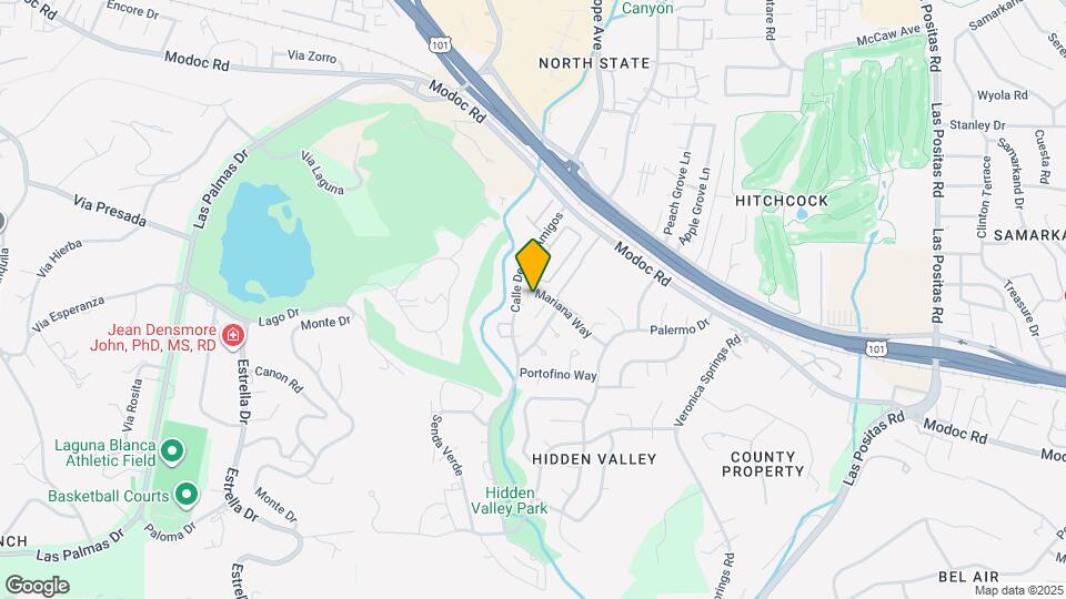 3825 Mariana Way Map and Location Details