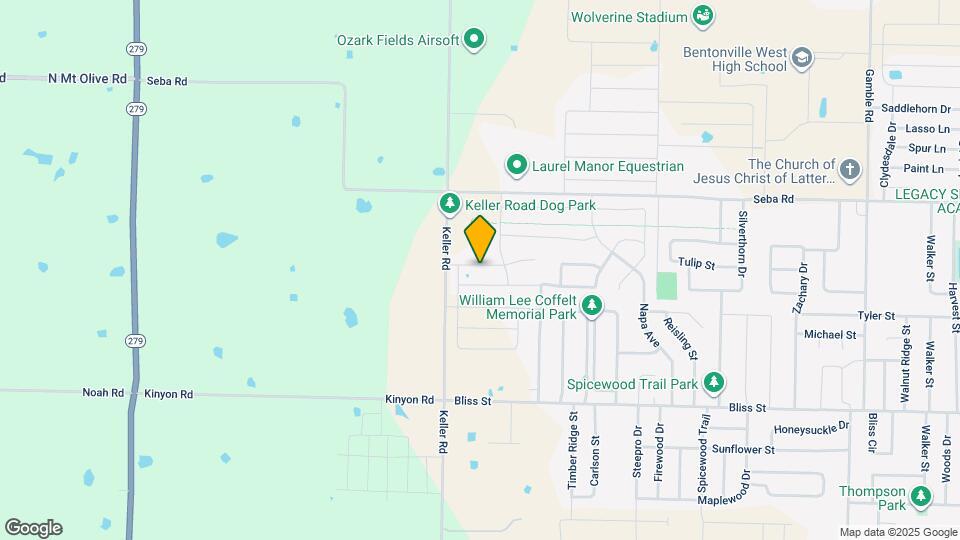 1741 Hermitage Dr Map and Location Details