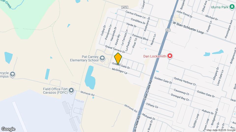 6402 Golden Gate Dr Map and Location Details