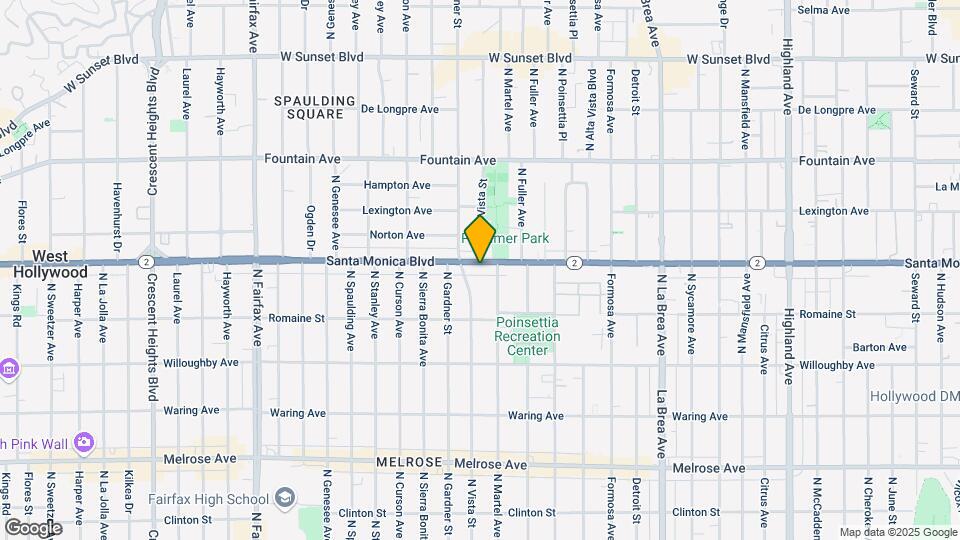 7424 Santa Monica Blvd Mapa y Detalles de la Ubicación