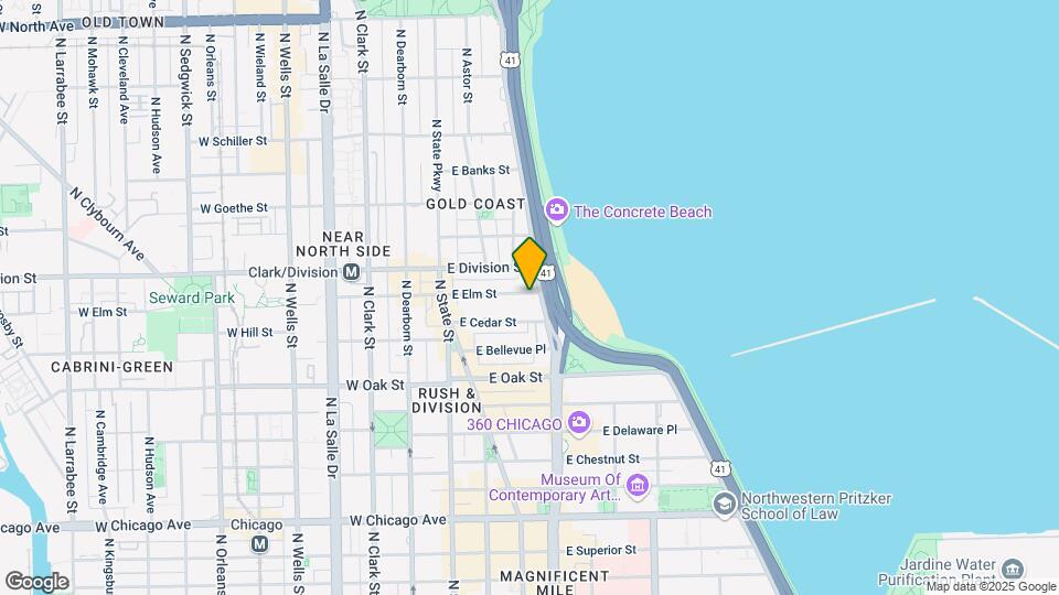 1120 N Lake Shore Dr Map and Location Details