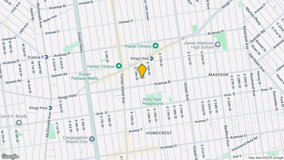 1770 E 14th St Mapa y Detalles de la Ubicación
