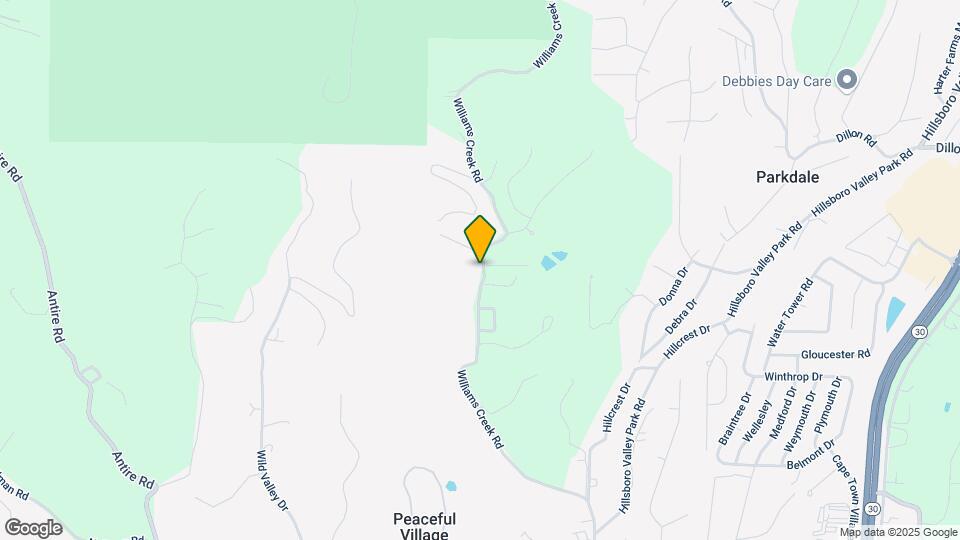 2373 Williams Creek Rd Map and Location Details