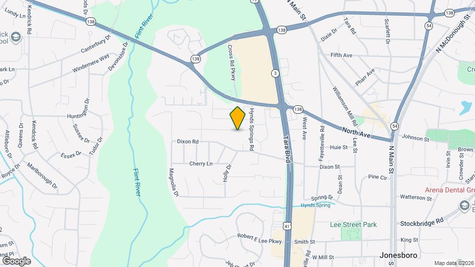 721 Hynds Springs Dr Map and Location Details