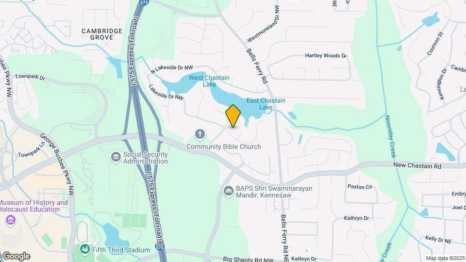 144 Lakeside Dr NW Map and Location Details