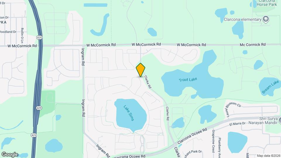 2896 Muller Oak Lp Map and Location Details