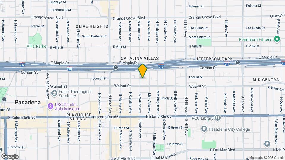 246 N Wilson Ave, Unit 306 Mapa y Detalles de la Ubicación