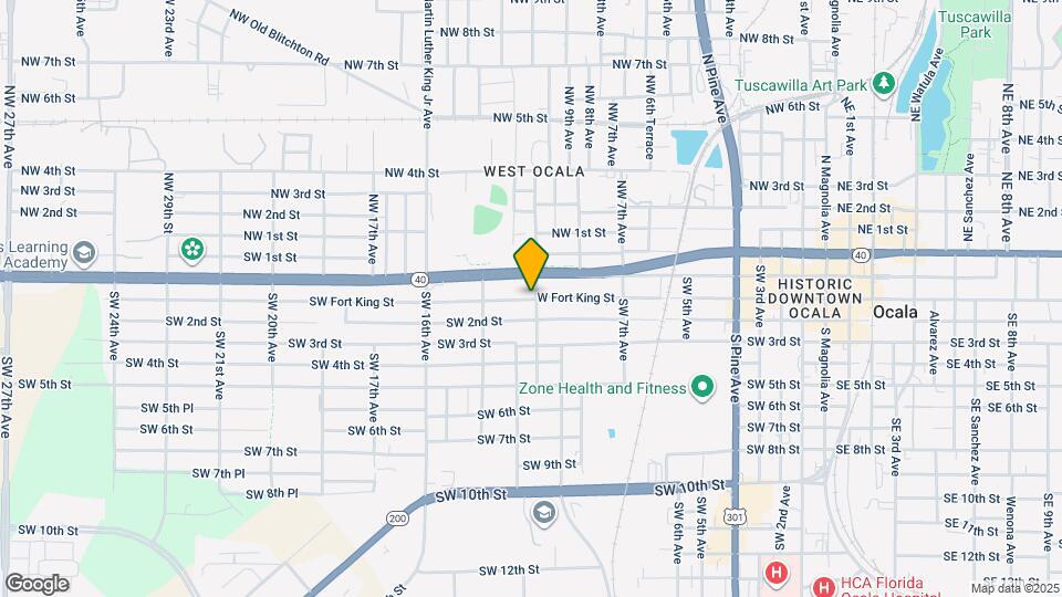 1107 SW Fort King St Map and Location Details