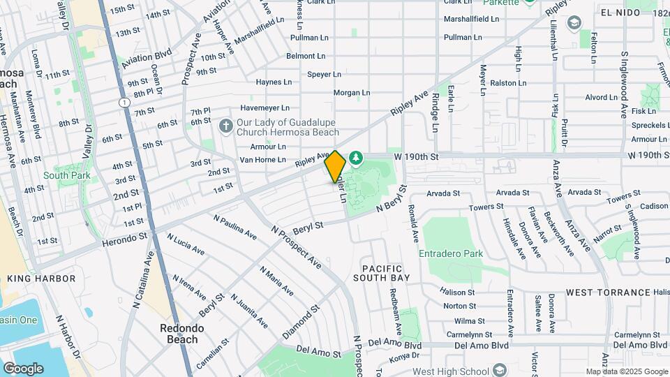 1324 Agate St Map and Location Details