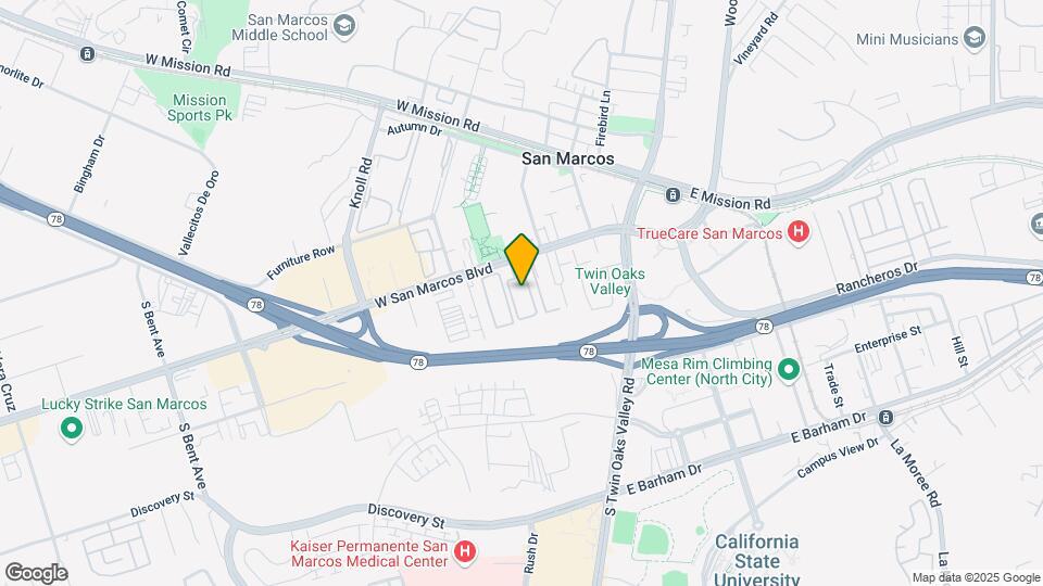 305 W San Marcos Blvd Map and Location Details