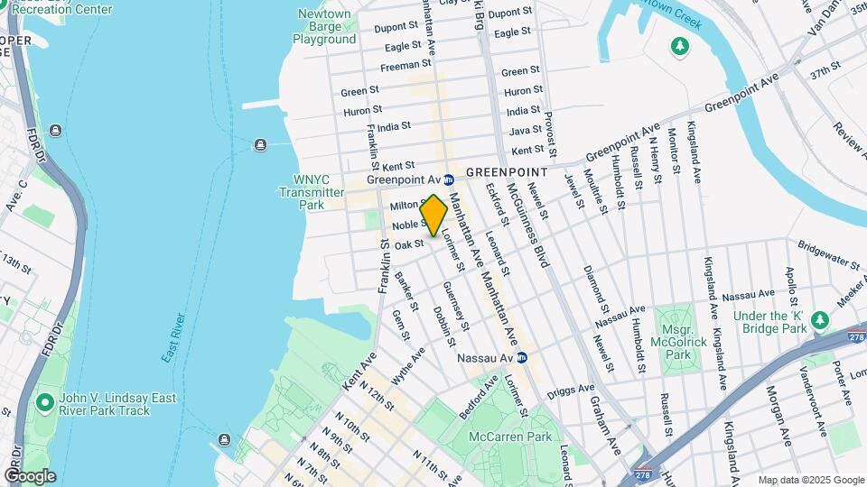 212 Guernsey St Map and Location Details