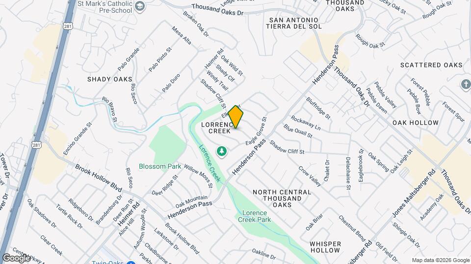 2226 Rippling Rill St Map and Location Details