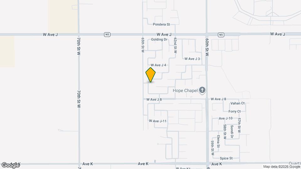 44056 Freer Way Mapa y Detalles de la Ubicación