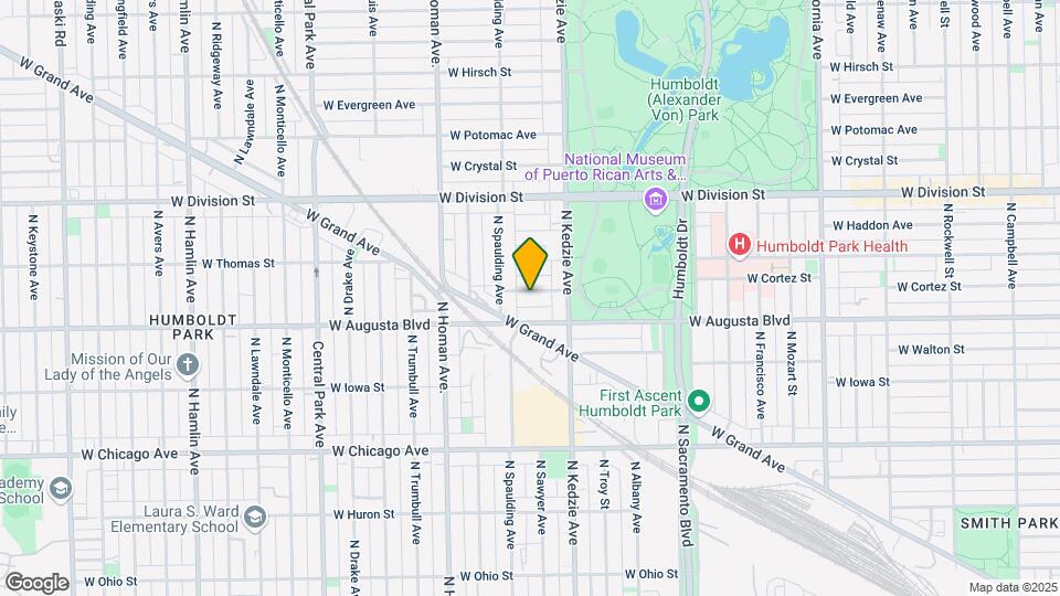 3235 W Cortez St Map and Location Details