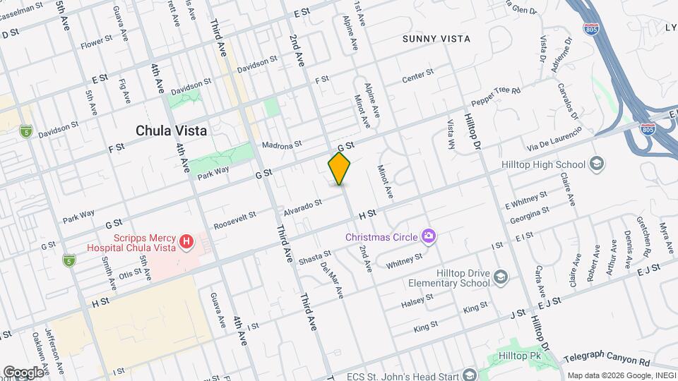 456 2nd Ave Map and Location Details