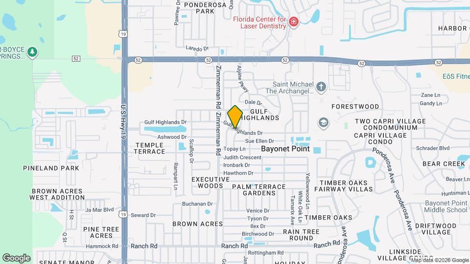 7538 Gulf Highlands Dr Map and Location Details