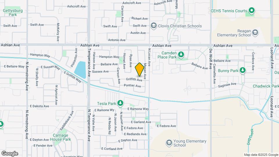 3437 Greenfield Ave Map and Location Details